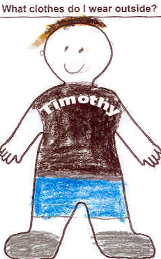 Timothy's spring clothes