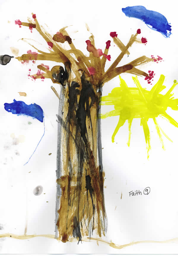 Faith's Winter Tree