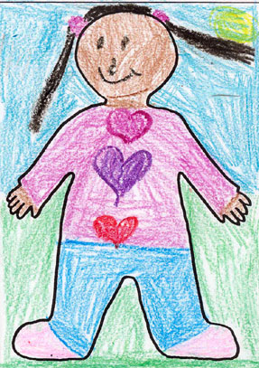 Maia person drawing