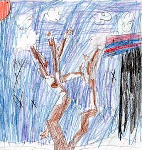 Chris' tree drawing