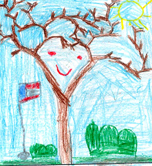 Jessica's tree drawing