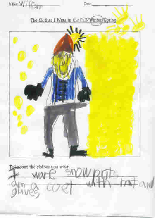 William's Artwork for Winter