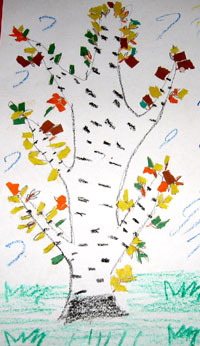 Yuri's Tree in fall