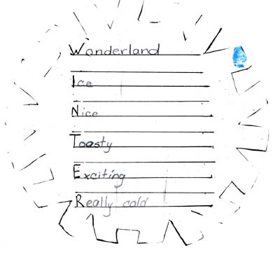 snowflake poem