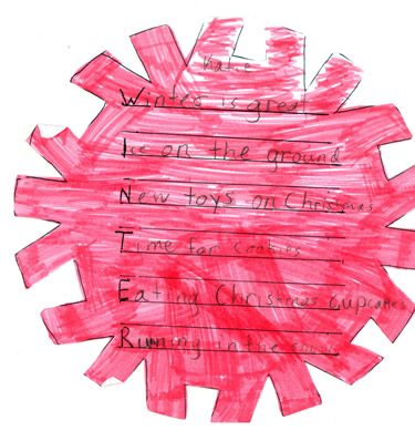 Katie's Winter Poem
